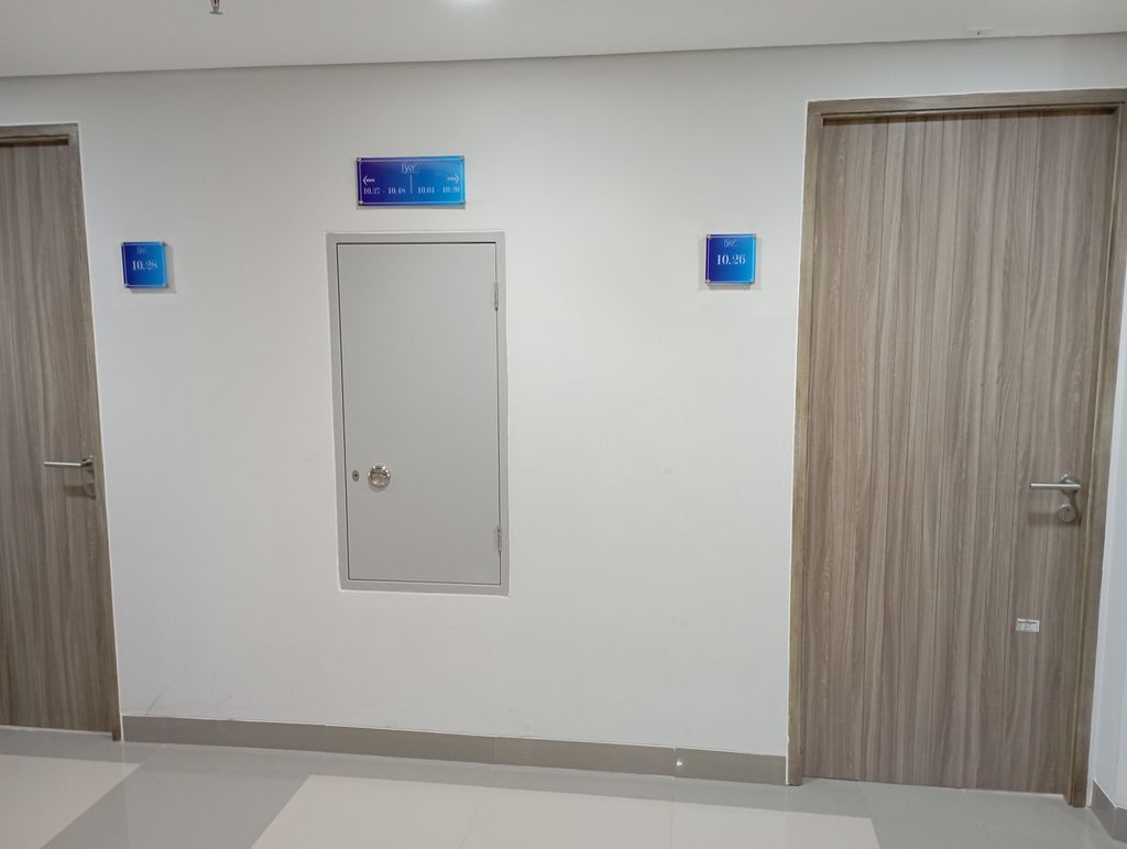 foto contoh rumah perumahan The bay Apartment