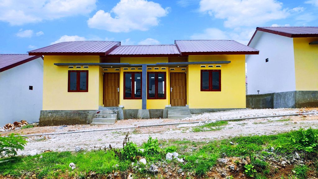 foto tampak rumah tipe 33-2023-KOMERSIL perumahan PERUMAHAN LOPO INDAH PERMAI BELLO BLOK CEMPAKA
