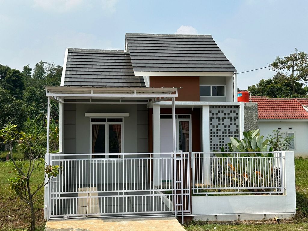 foto tampak rumah tipe 36 + perumahan NANGGELA ANUGRAH PRATAMA