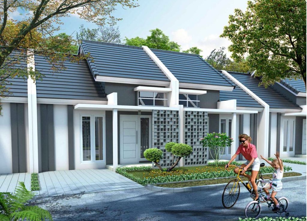 foto denah rumah tipe 36 + perumahan NANGGELA ANUGRAH PRATAMA
