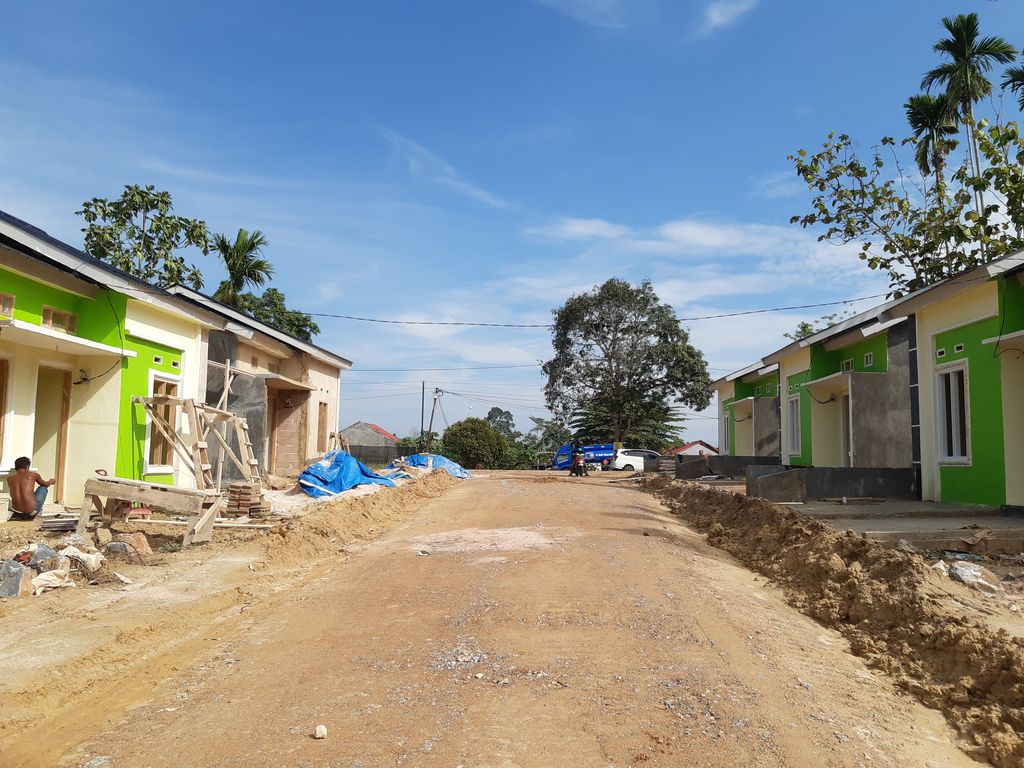foto posisi tengah perumahan SHAFA MARWAH RESIDENCE 2