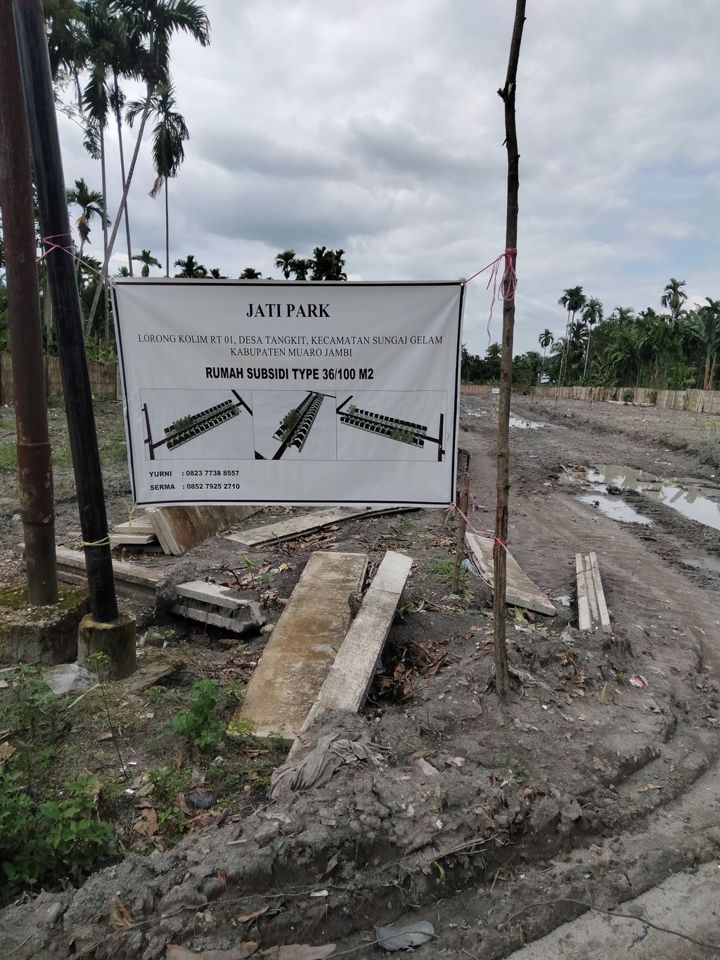 foto gerbang perumahan Jati Park