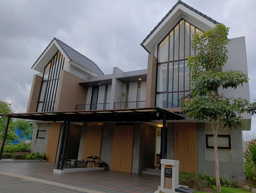 foto contoh rumah perumahan The Mutiara Lagoon