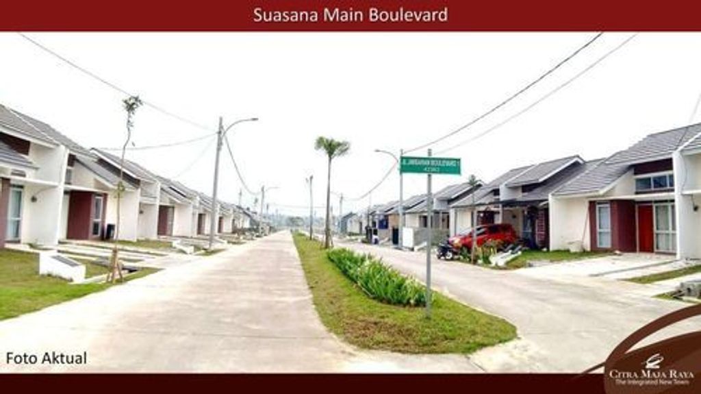 foto denah rumah tipe KANA B SUDUT - STANDARD perumahan SANUR (CITRA MAJA RAYA 2)