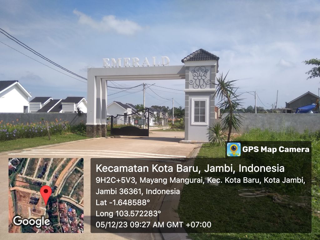foto gerbang perumahan CITRALAND NGK CLUSTER EMERALD