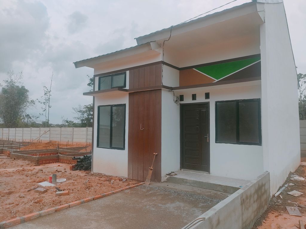 foto tampak rumah tipe 36/91 perumahan ASSAD REGENCY 2