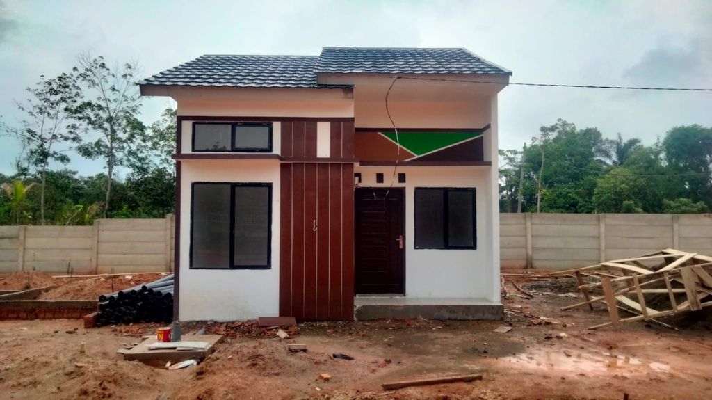 foto denah rumah tipe 36/91 perumahan ASSAD REGENCY 2