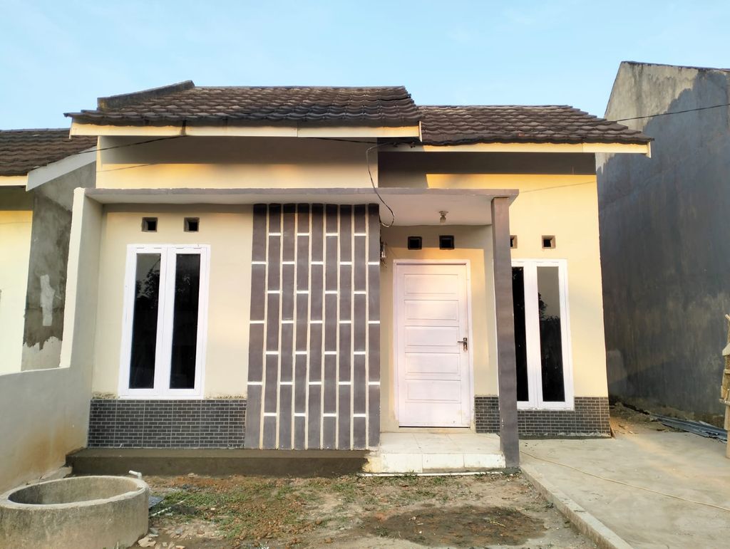 foto tampak rumah tipe 36 perumahan GRIYA LESTARI