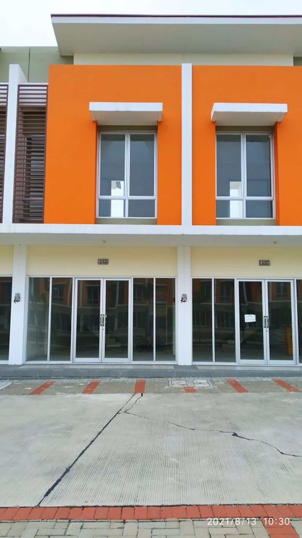 foto tampak rumah tipe CITRA AVENUE STD perumahan RUKO GREEN VISTA