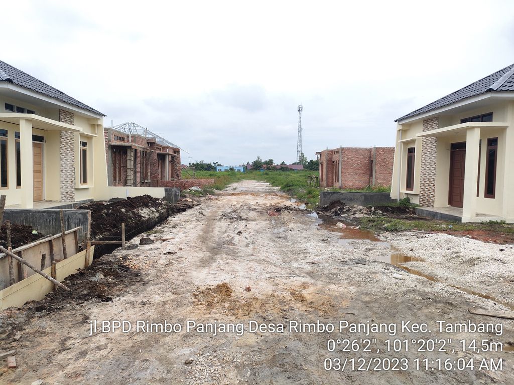 foto posisi tengah perumahan NAILA ASRI RESIDENCE 4