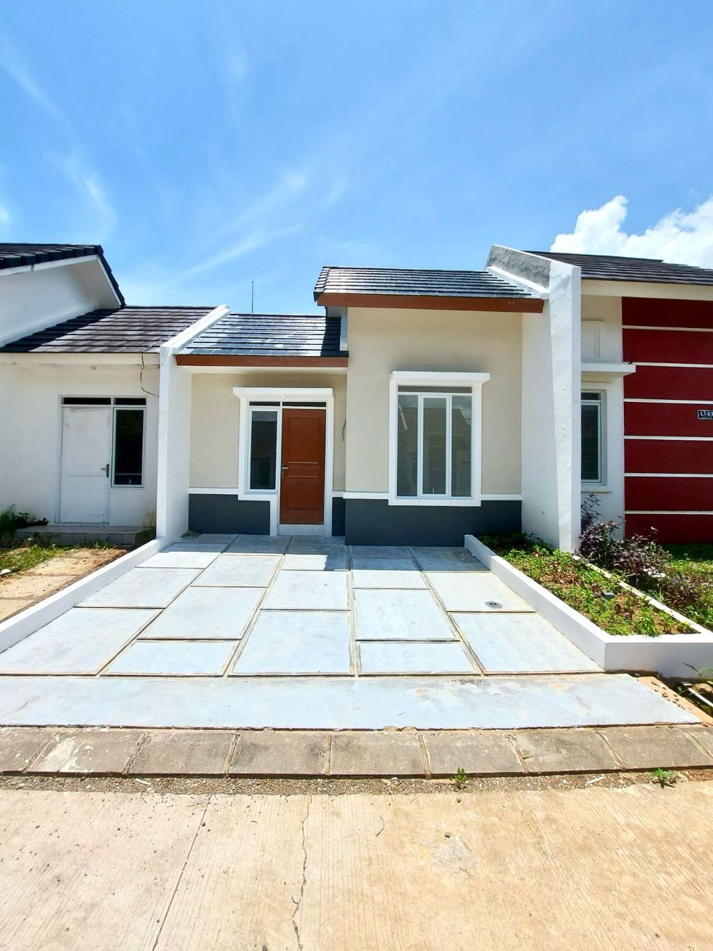 foto tampak rumah tipe VERMONT perumahan CITRAGRAND GALESONG CITY LAVANYA