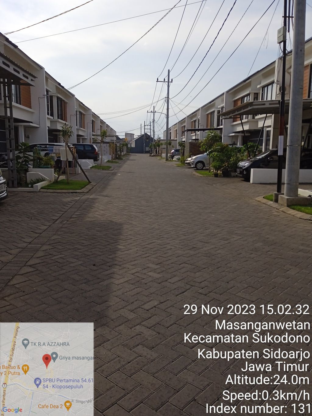 foto posisi tengah perumahan GRAND EAST RESIDENCE