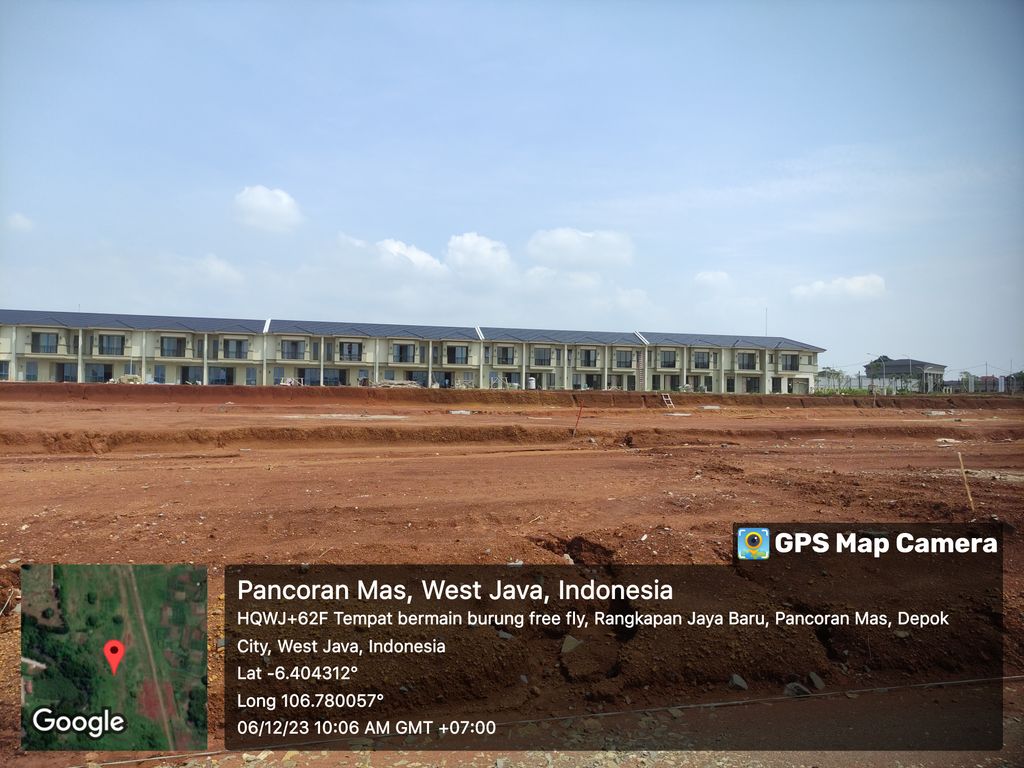 foto posisi tengah perumahan Premier Promenade