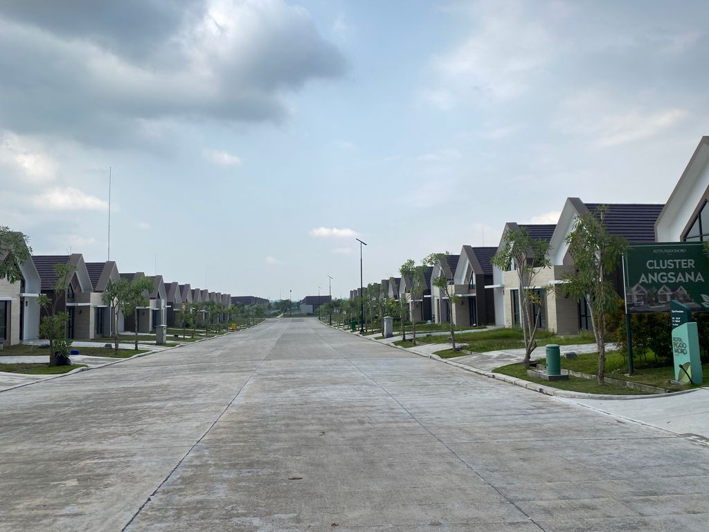 foto posisi tengah perumahan KOTA PODOMORO TENJO - ANGSANA BURGUNDY