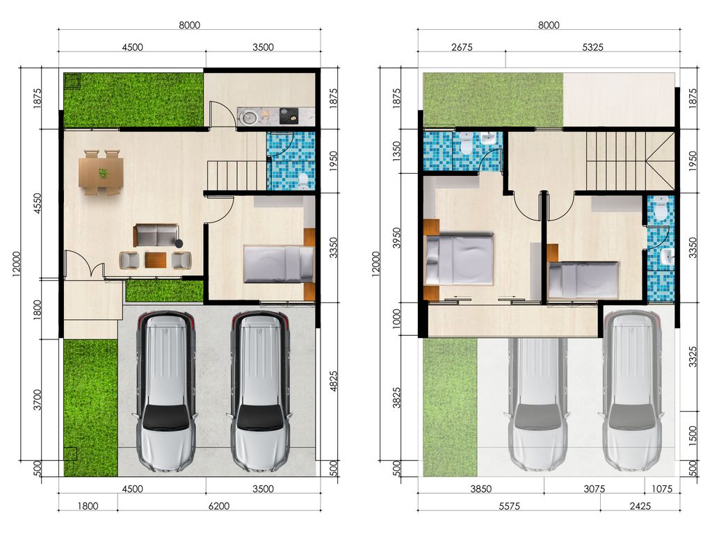 foto denah rumah tipe 92 perumahan FAMILIA URBAN 3