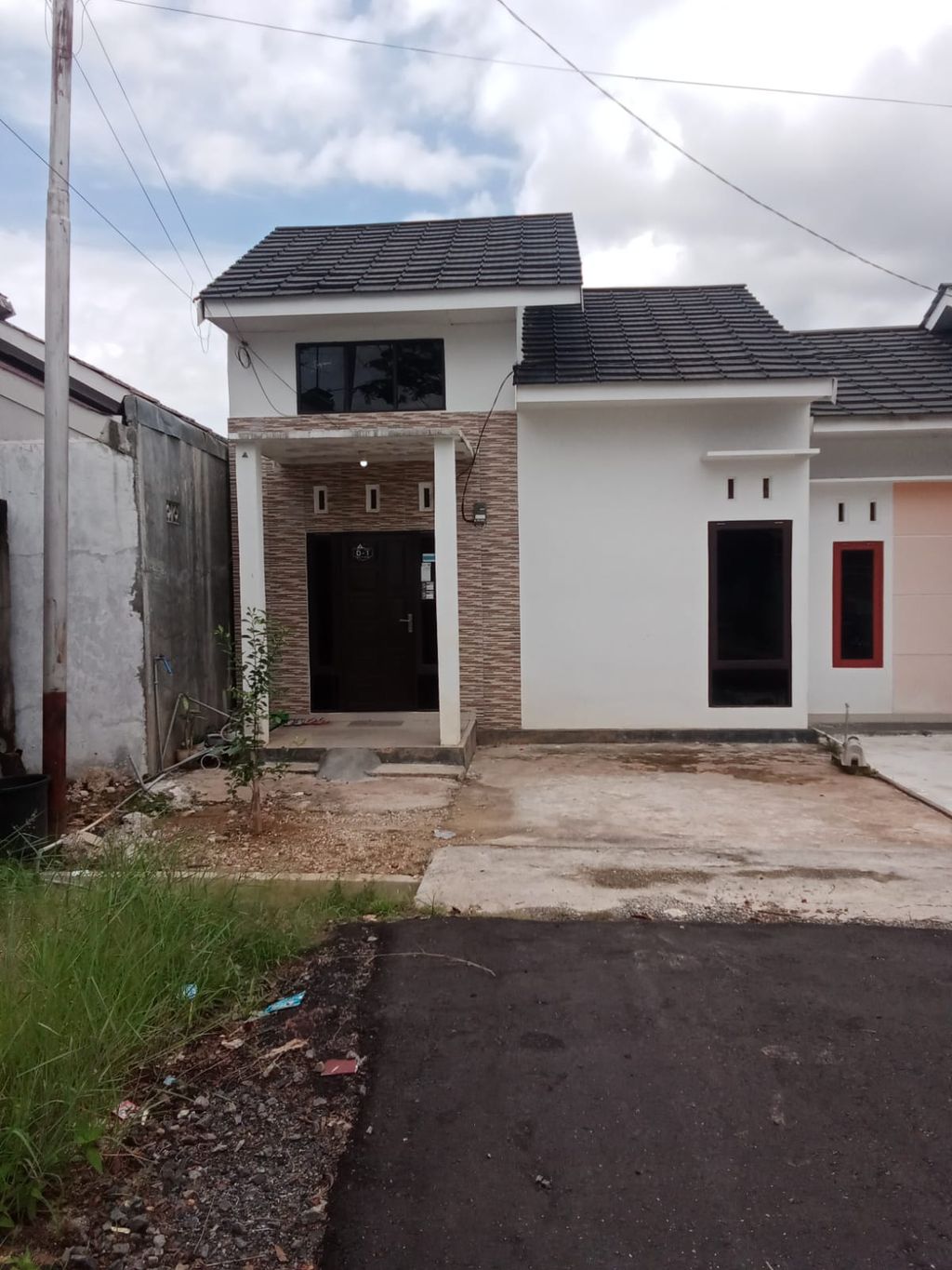 foto tampak rumah tipe RUMAH AL ZAFRI perumahan Shafwah Al Zafri