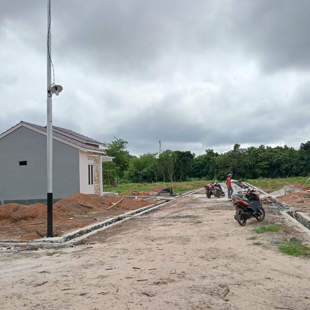 foto contoh rumah perumahan Harapan 6