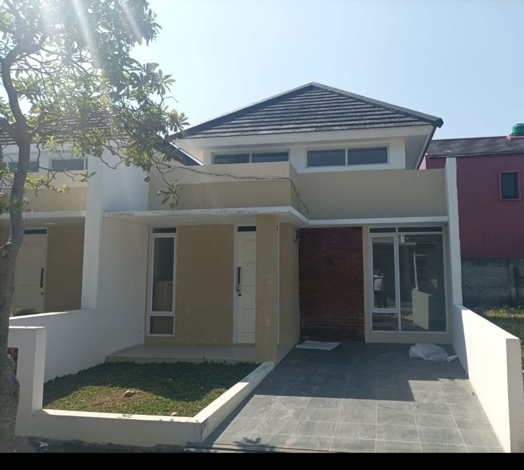 foto tampak rumah tipe 40 perumahan BUANA SOETTA RESIDENCE