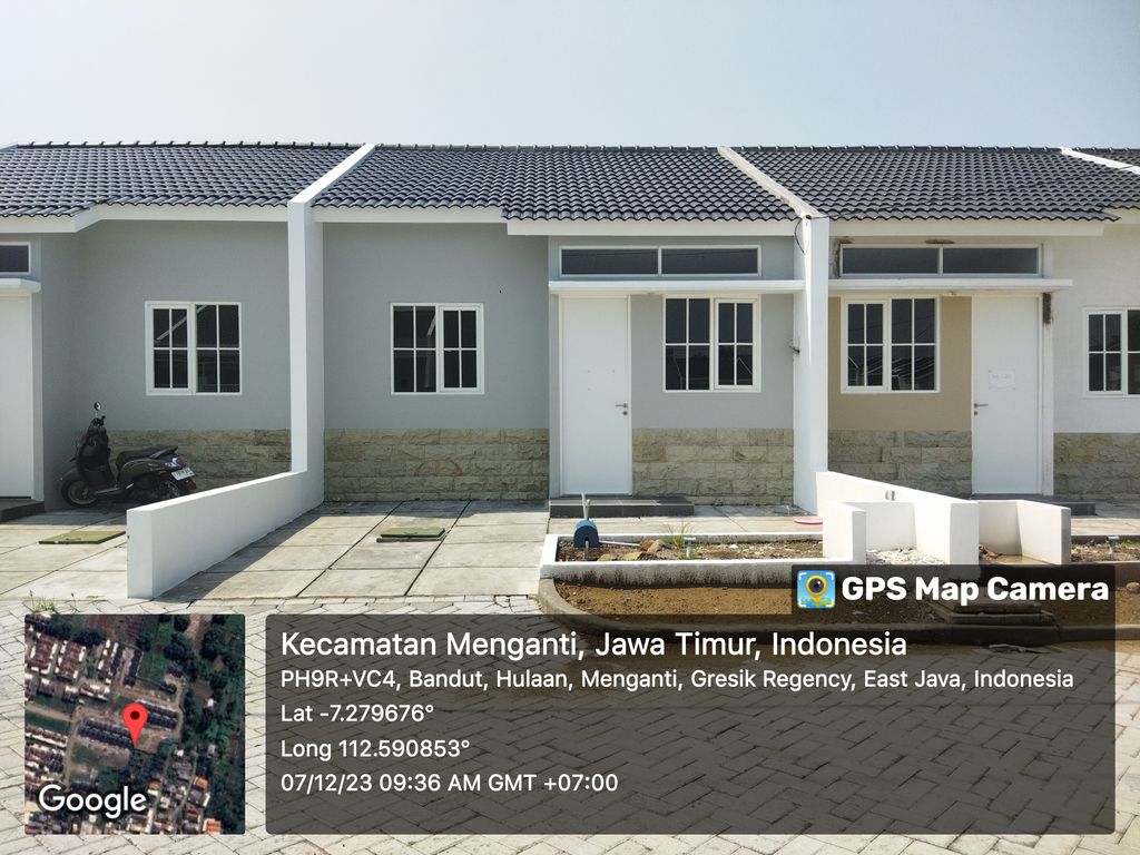 foto contoh rumah perumahan Jade Hamlet Cluster Griya Ivory