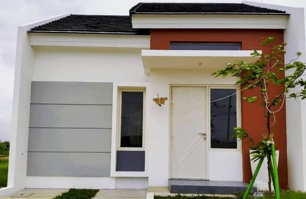 foto tampak rumah tipe 65/70 perumahan TERA DAMAI