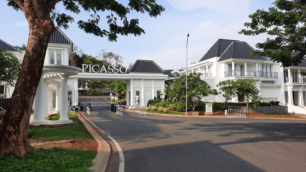 foto gerbang perumahan CITRALAND BANDAR LAMPUNG - REVISI II