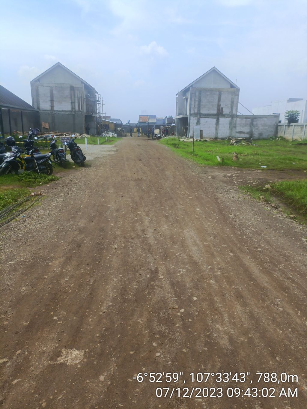 foto gerbang perumahan Teras Aruman Residence