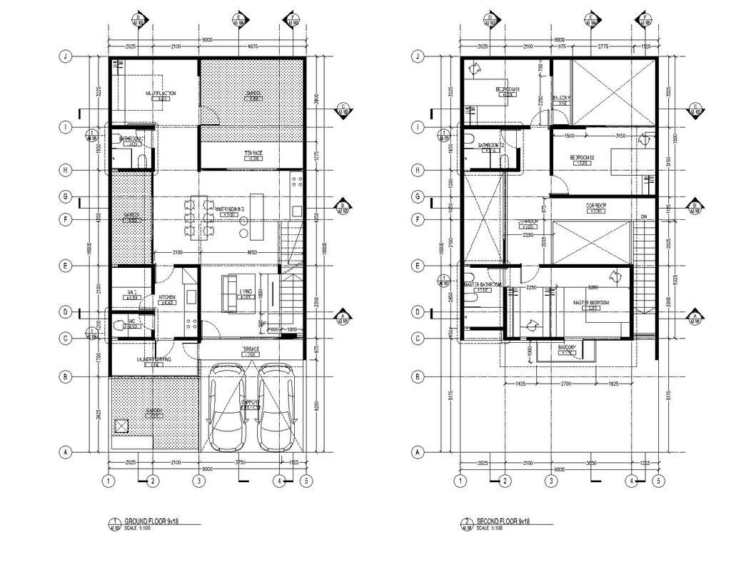 foto denah rumah tipe PRIME perumahan CENTRAL PARK JUANDA THE SOUTH