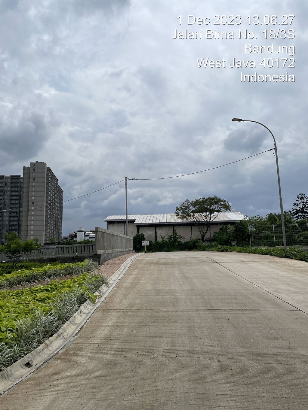 foto gerbang perumahan SOHO