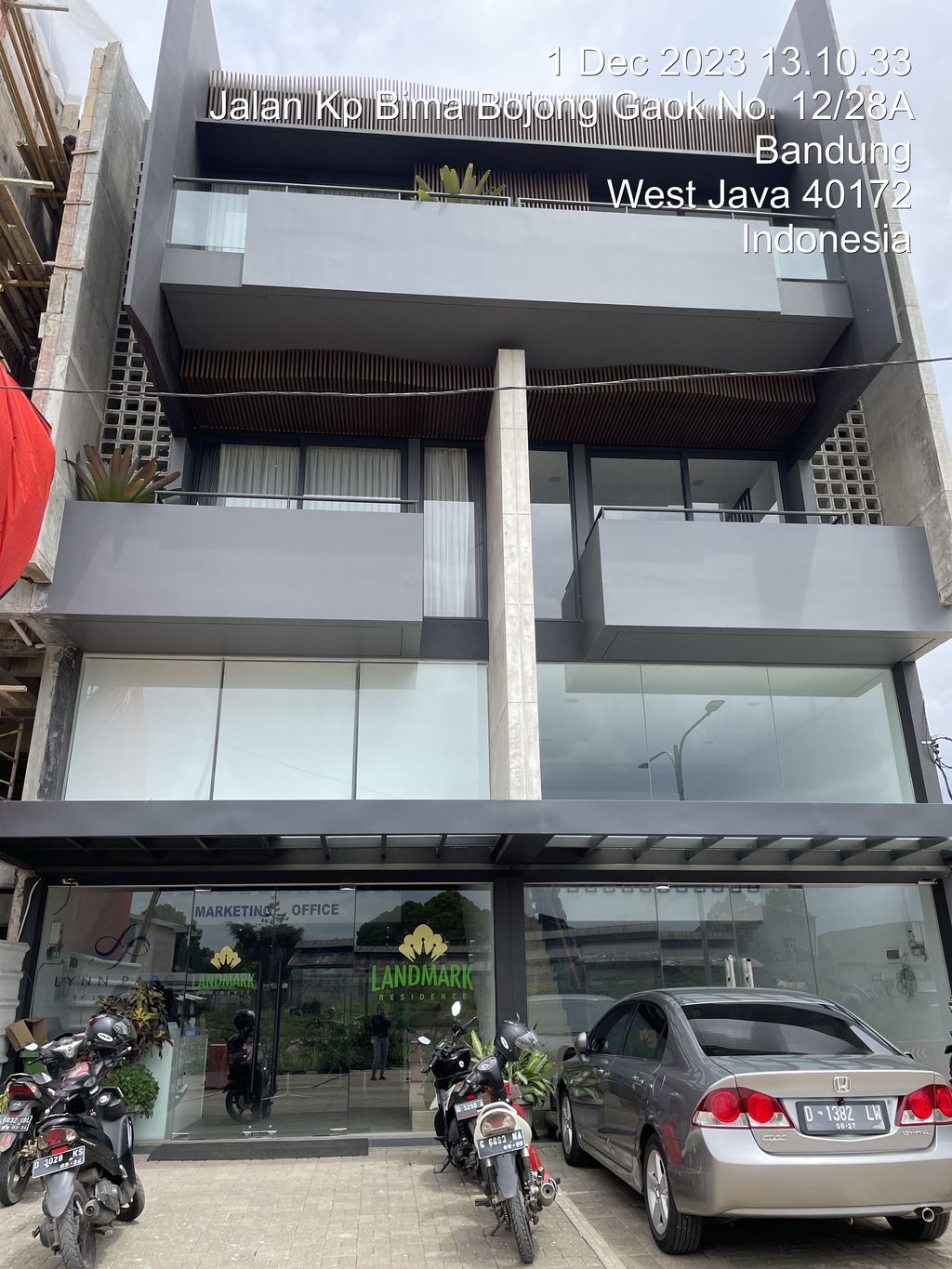 foto posisi tengah perumahan SOHO