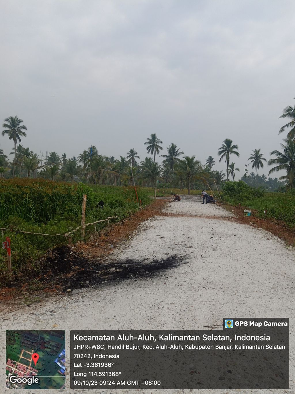foto posisi tengah perumahan PURI AWANIS 3