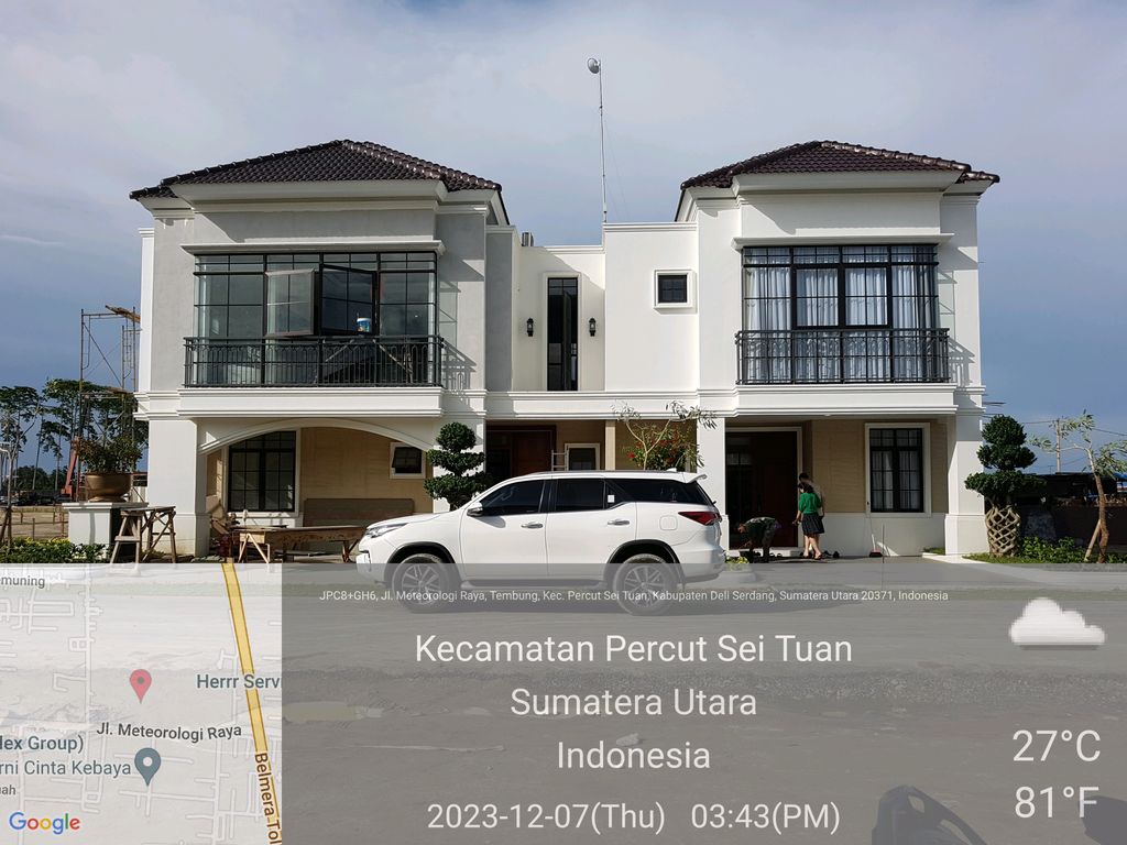 foto contoh rumah perumahan Jewel Garden