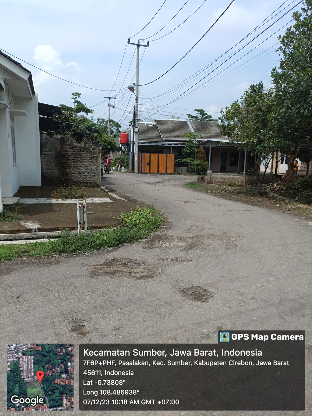 foto gerbang perumahan PALM ASRI PASALAKAN 2