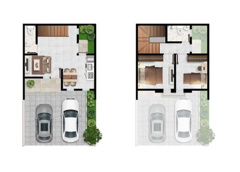 foto denah rumah tipe 6 X 10 ( Badan ) perumahan MILLENNIUM CITY TAHAP II