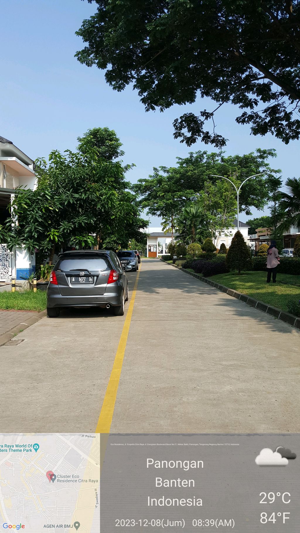 foto posisi tengah perumahan CITRA ECOPOLIS RAYA - ECO RESIDENCE - BELLE FLEUR EXT