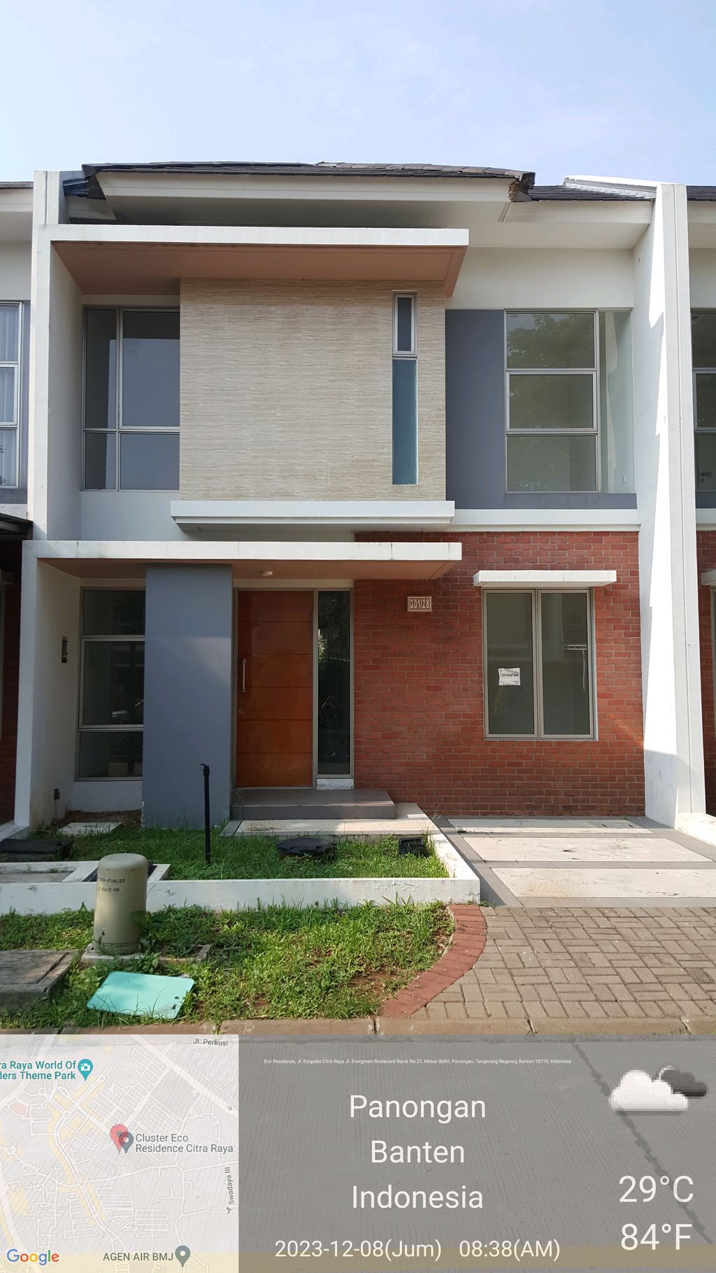 foto contoh rumah perumahan CITRA ECOPOLIS RAYA - ECO RESIDENCE - BELLE FLEUR EXT
