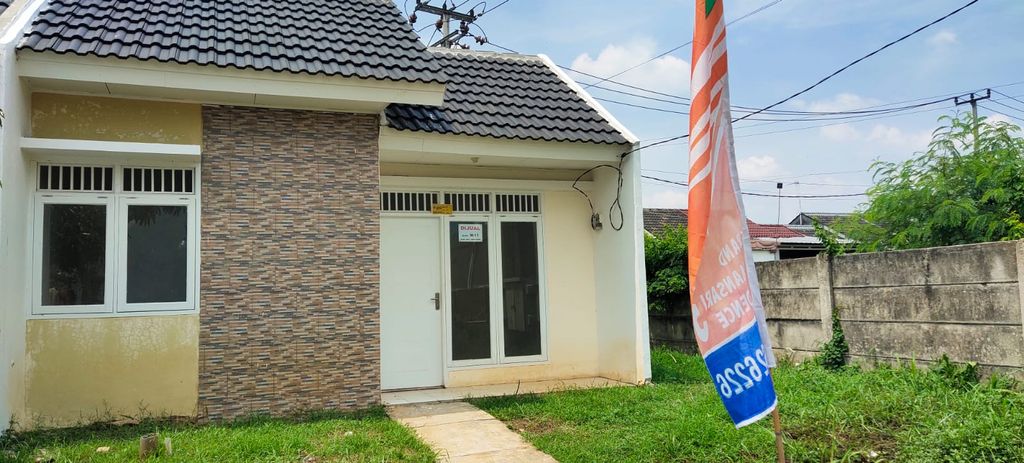 foto tampak rumah tipe 22/87 perumahan GRAND TAMAN SARI RESIDENCE 2