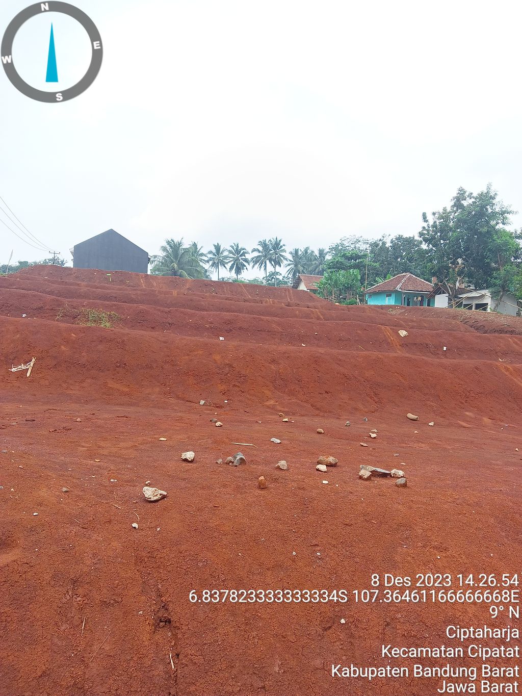 foto posisi tengah perumahan de kareumbi residence