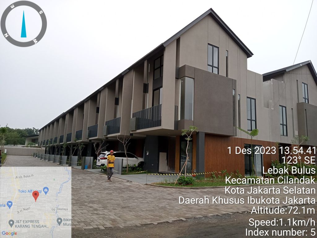 foto contoh rumah perumahan Cavana Javateak Land