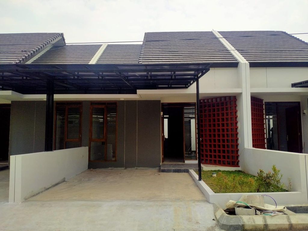 foto tampak rumah tipe 36 perumahan NUSANTARA REGENCY