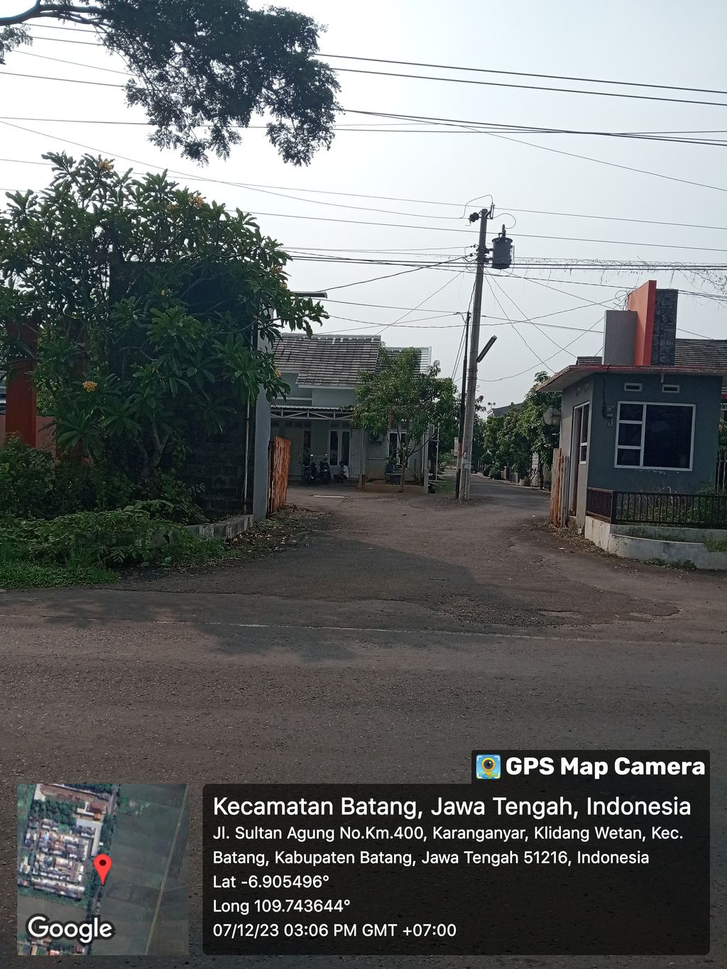 foto gerbang perumahan Perumahan Prima Garden