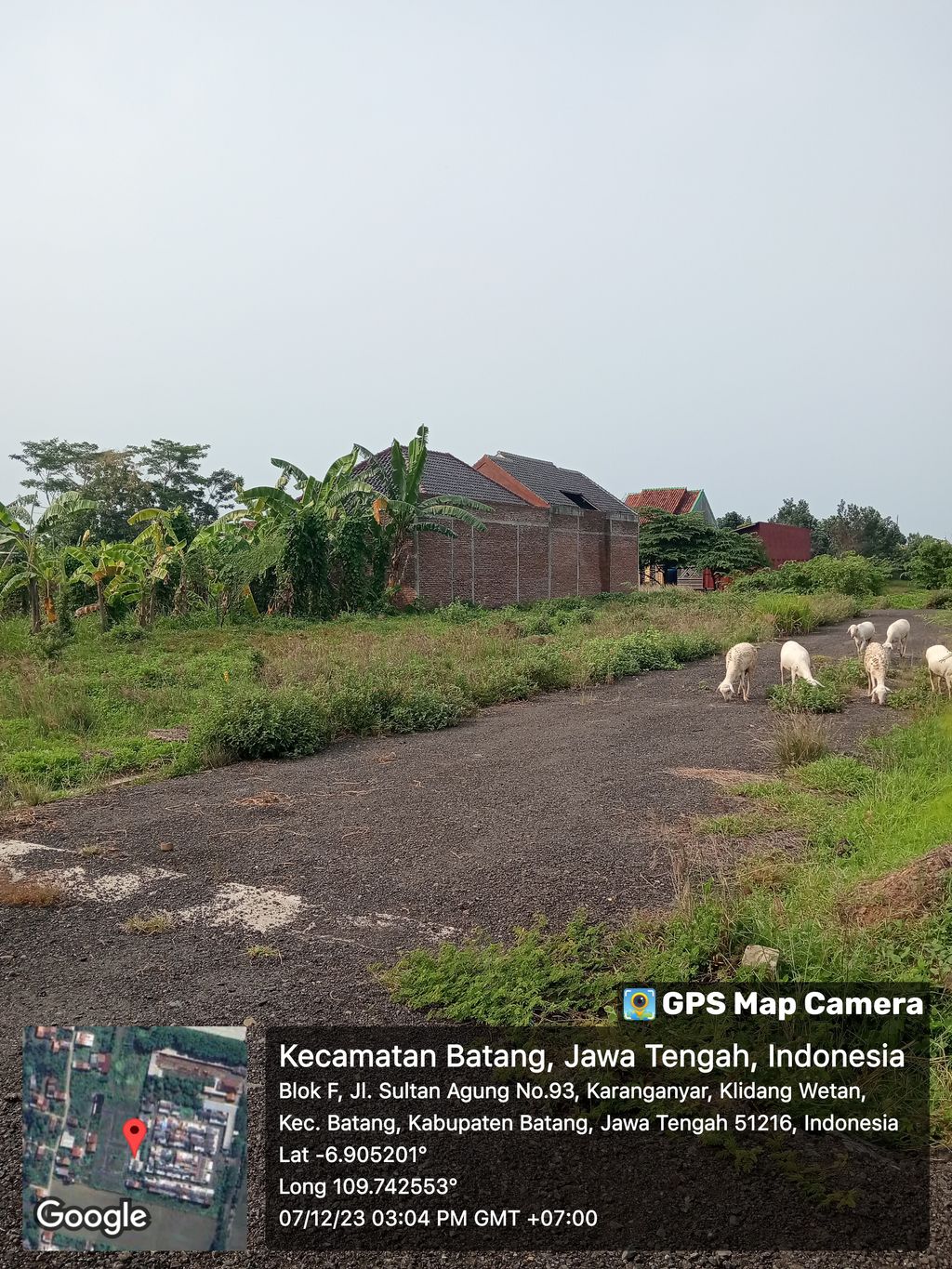 foto posisi tengah perumahan Perumahan Prima Garden