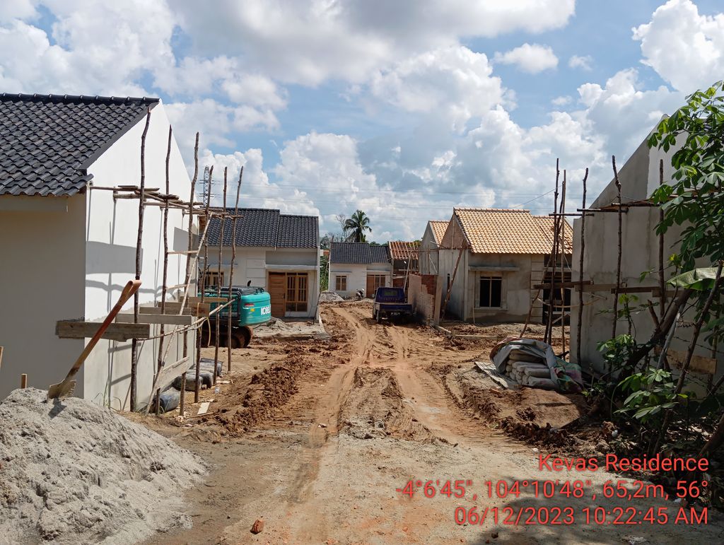 foto gerbang perumahan Perumahan Kevas Residence