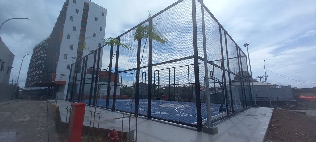 foto posisi tengah perumahan Apartemen Bandaraya