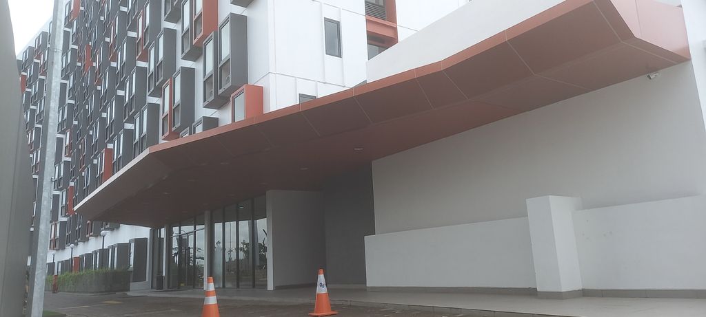 foto gerbang perumahan Apartemen Bandaraya