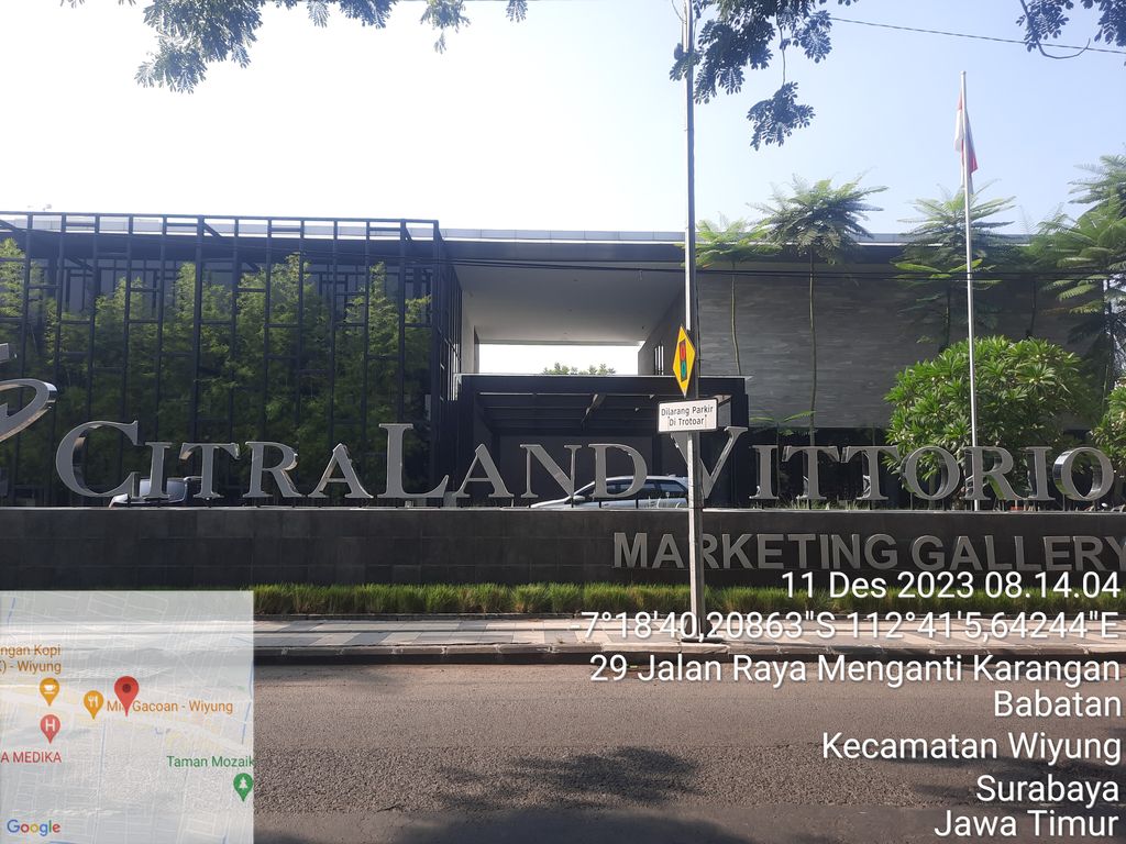foto gerbang perumahan CITRALAND VITTORIO - ALESSANDRO