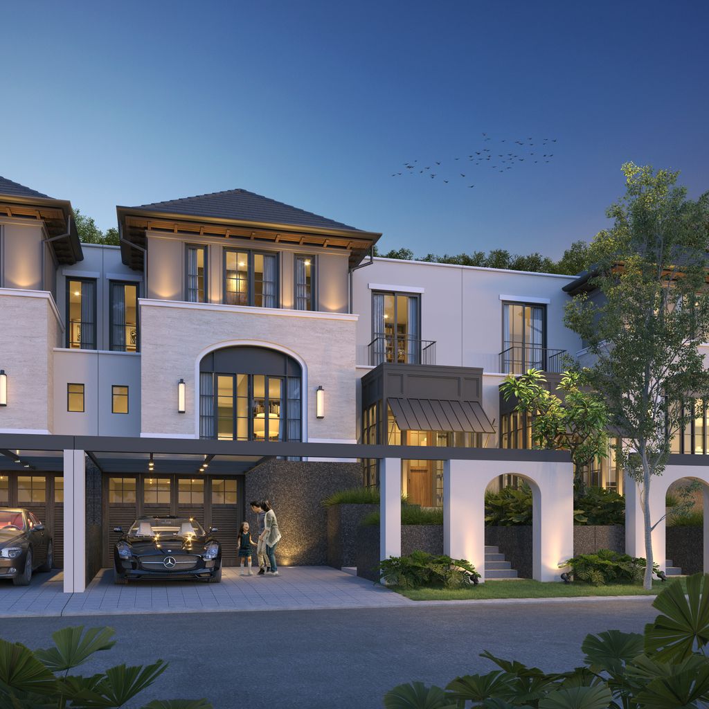 foto tampak rumah tipe BARITE perumahan CitraLand Puncak Tidar Malang