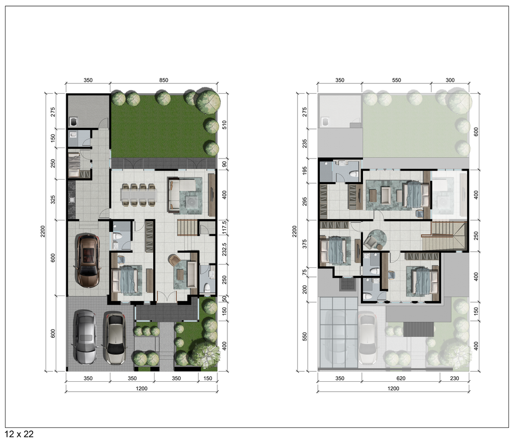 foto tampak rumah tipe BERYL perumahan CitraLand Puncak Tidar Malang