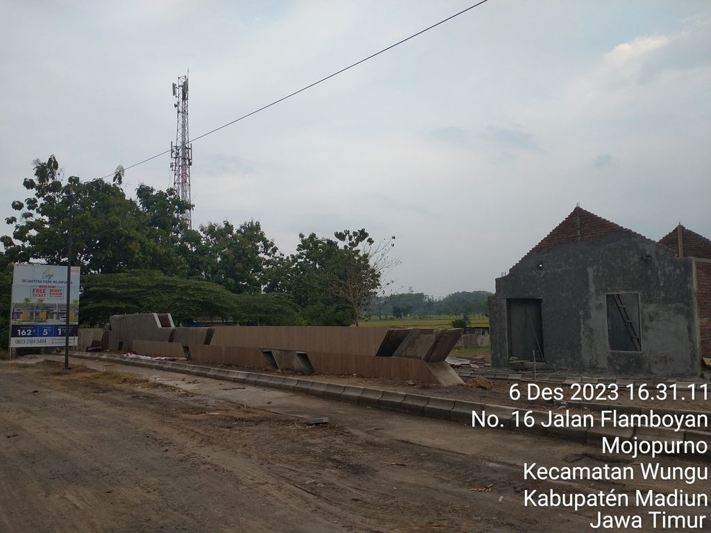 foto gerbang perumahan GRIYA SEJAHTERA PARK MOJOPURNO