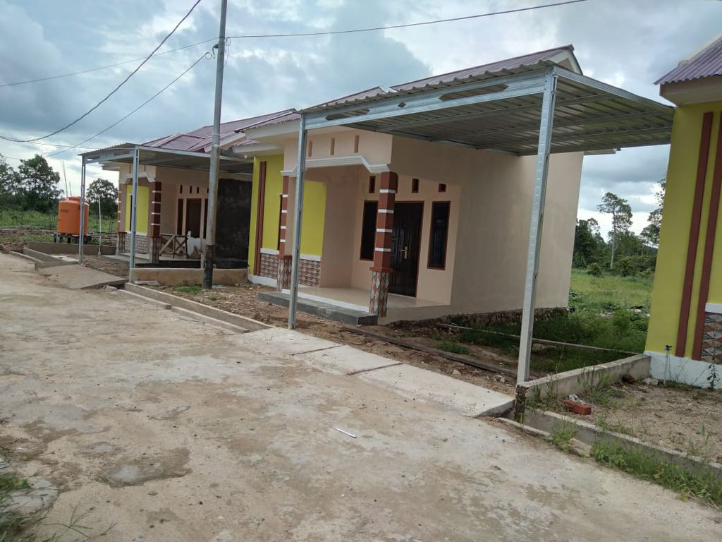 foto denah rumah tipe Subsidi perumahan DEHOLAND TRANSAD PERMAI