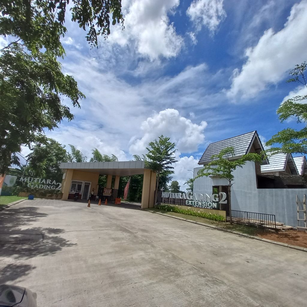 foto gerbang perumahan MUTIARA GADING 2 TAHAP 2